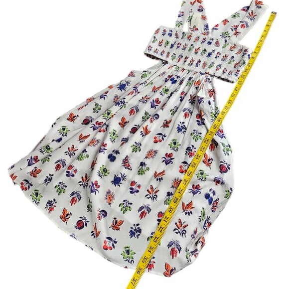 Anthropologie The Piper Bandeau Cutout Mini Dress Smocked, Floral, Size M, NWT - Picture 8 of 10